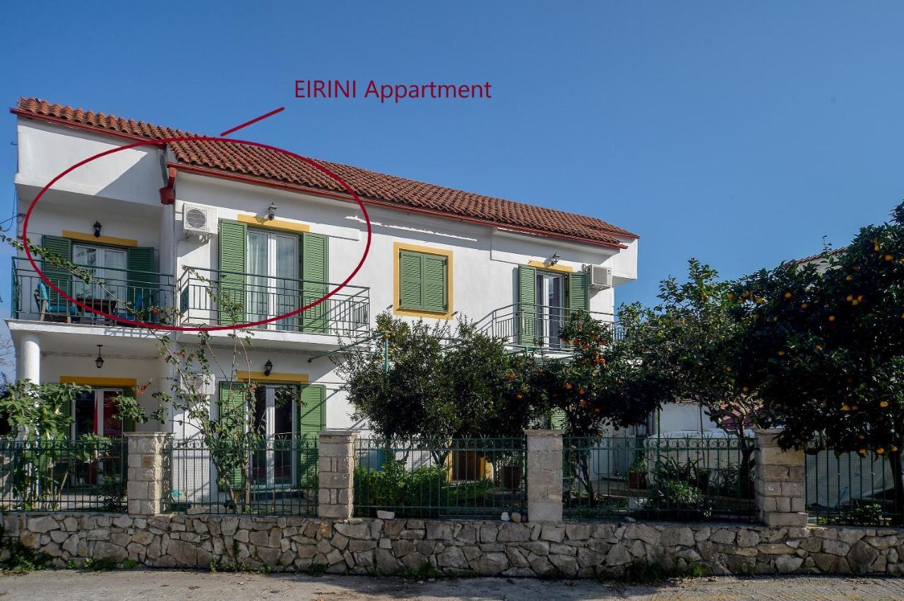 Eirini - Loggos Apartments Longos  Bagian luar foto